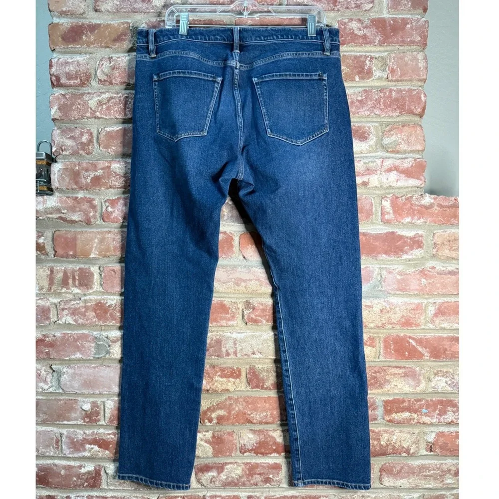 Flint and Tinder HB Slim Fit Stretch Jeans 36x32 Atlantic Wash Huckberry $158